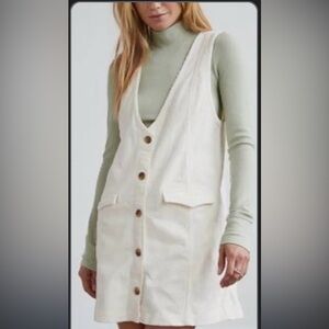 American Eagle corduroy layerable mini dress